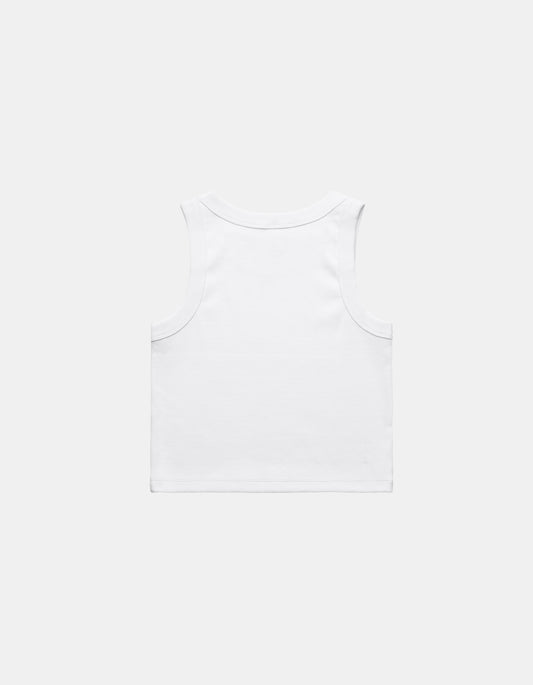 Wo's Script Organic Ribbed Tank (Pre-Order)