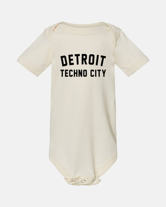 Detroit Techno City Collegiate Onesie