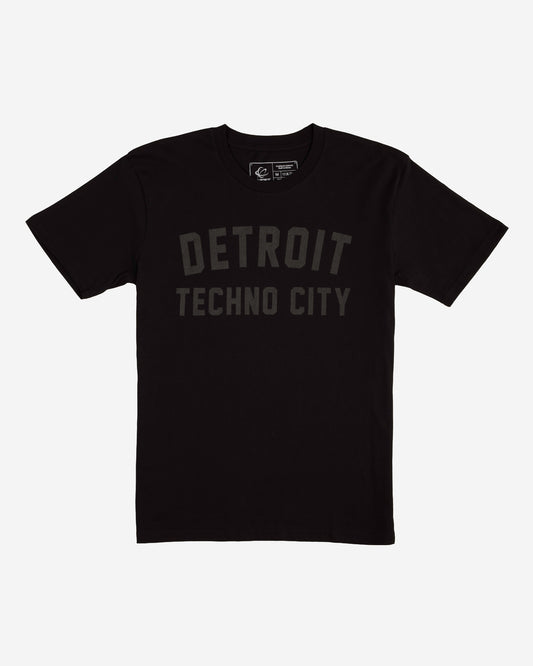 Detroit Techno City Collegiate Tee