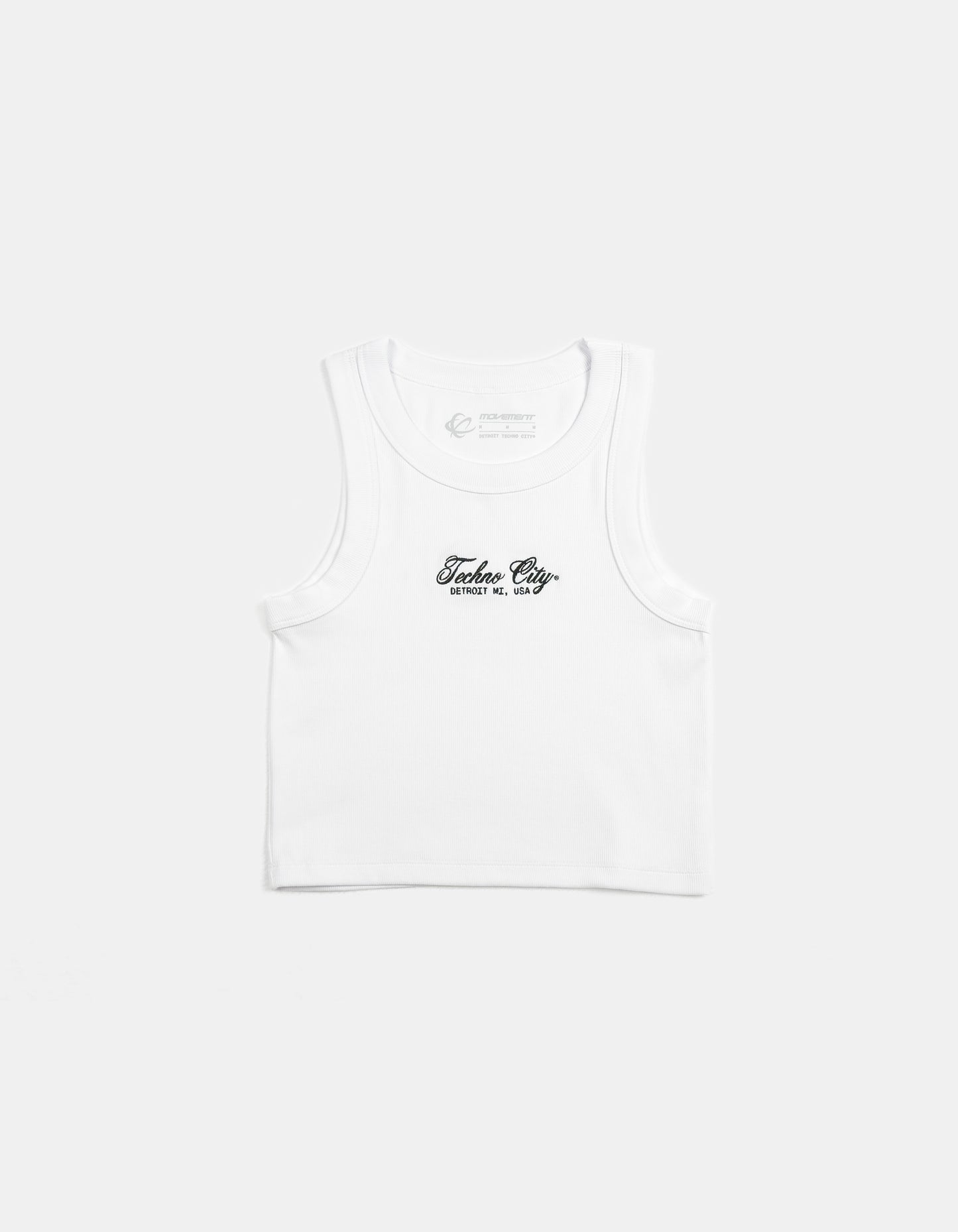 Wo's Script Organic Ribbed Tank (Pre-Order)